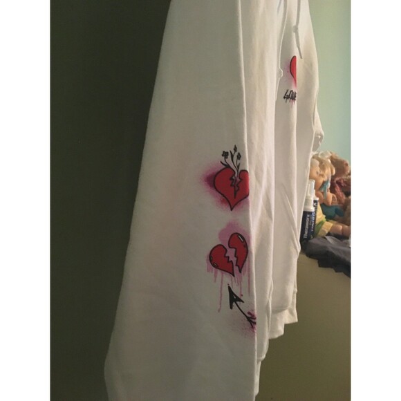 New Zumier Proper Gnar  Women's Size S White Pullover Hoodie Colorful Logo - Picture 3 of 8